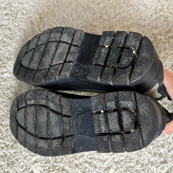 Women’s Size 8 Green/Black Ankle Rain Boots - Picture 10 of 10